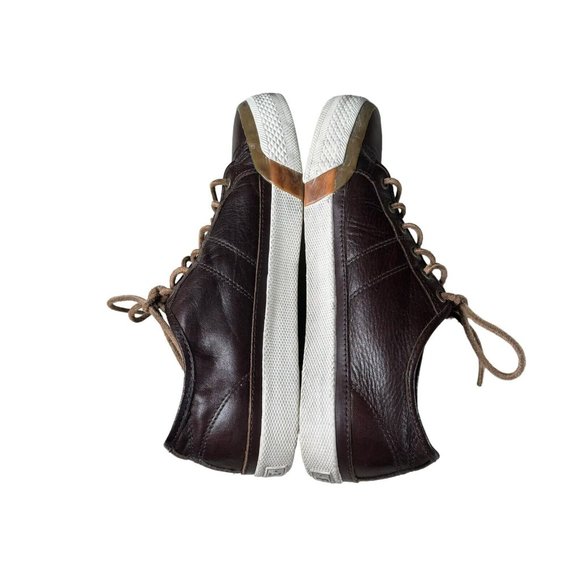 FRYE Greene Low‎ Lace Sneaker Dark Brown Men's US Sz 9 - Picture 8 of 10